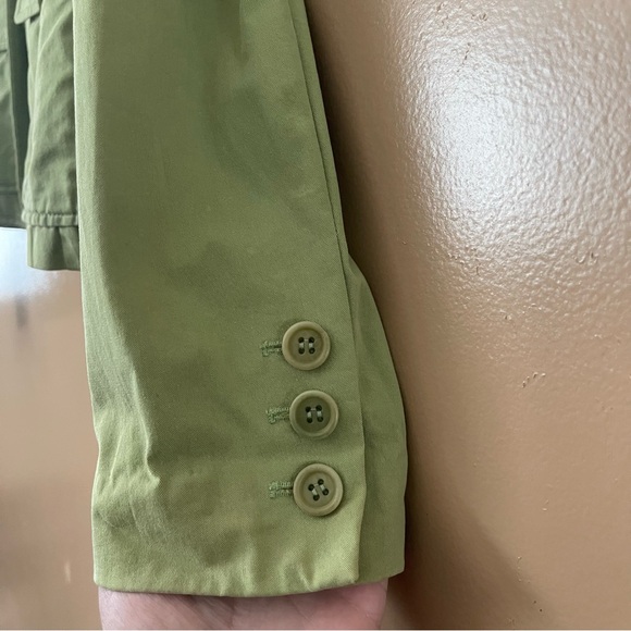 Theory Green Blazer Size 6 - Picture 2 of 8